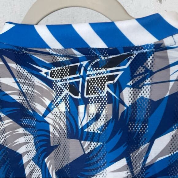 Fly Racing Men’s Kinetic Mesh Tech Jersey Size Small Motocross Dirt Bike - Picture 4 of 7